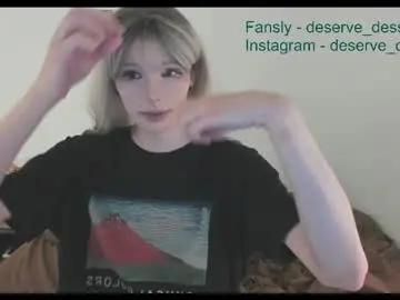Chaturbate Free Live Porn of deserve_dessert