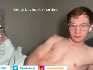 Chaturbate Best live sex cam show of oliver_beck