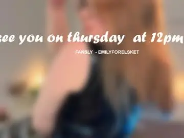 Chaturbate Best live sex cam show of emilyforelsket