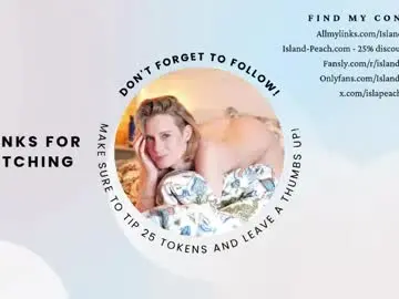 Chaturbate Adult Webcam of island_peach