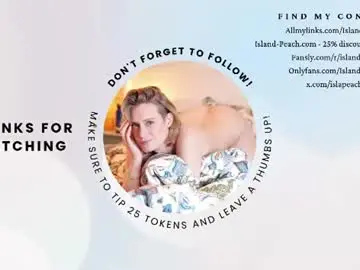 Chaturbate Adult Webcams of island_peach