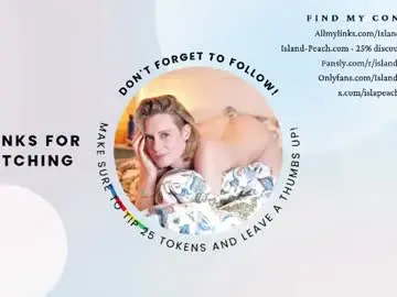 Chaturbate Private Sex Chat of island_peach