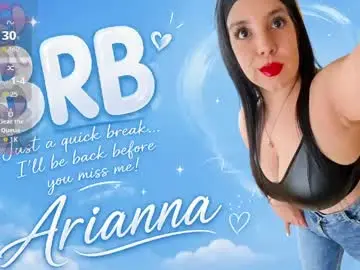 Chaturbate Best live sex cam show of arianagloww