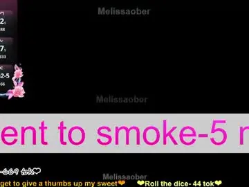 Chaturbate Best live sex cam show of melissaober