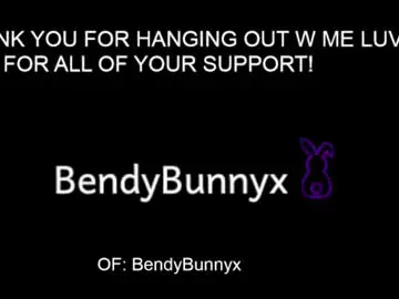 Chaturbate Best live sex cam show of bendybunnyx