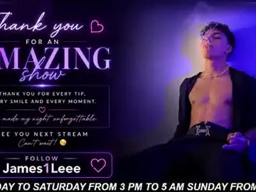 Chaturbate Live Sex of james1lee_