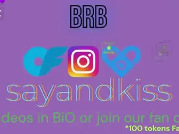 Chaturbate Live Sex of say_and_kiss
