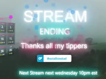 Chaturbate Best live sex cam show of thestallionstud