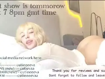 Chaturbate Adult Webcam of cutieeeeva