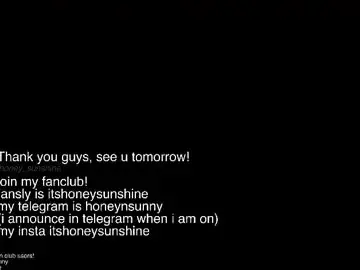Chaturbate Best live sex cam show of honey_sunshine