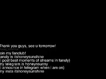 Chaturbate Sex Chat of honey_sunshine