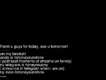 Chaturbate Sex Cam of honey_sunshine