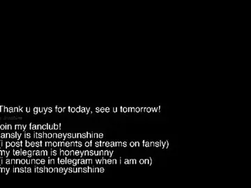 Chaturbate Private Sex Chat of honey_sunshine
