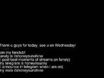 Chaturbate Live Sex Cam of honey_sunshine
