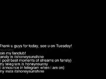 Chaturbate Watch Live Sex Cams of honey_sunshine