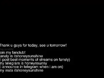 Chaturbate Nude Webcam of honey_sunshine