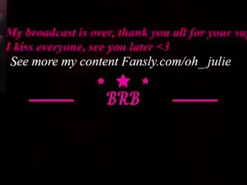 Chaturbate Sex Chat of oh_julie