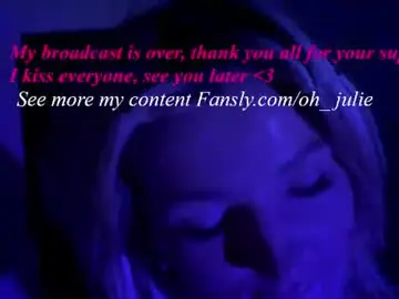 Chaturbate Free Porn Cam of oh_julie
