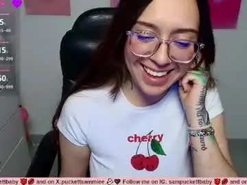 Chaturbate Best live sex cam show of sampuckettbaby