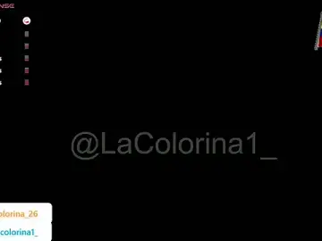 Stripchat Live Sex of Lacolorinaa
