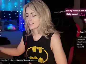 Stripchat Live Sex Cam of Lisaonthemoon